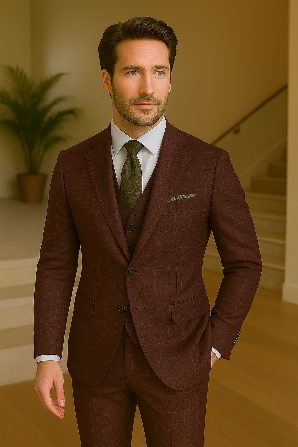 Suit fitting and measurement in Koh Samui