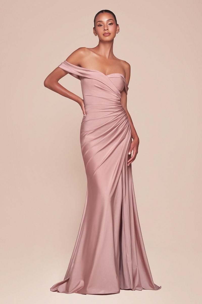 Pink elegant formal dress tailored for women in Koh Samui
