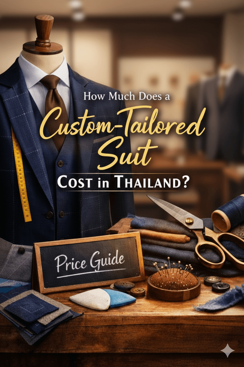 Cover Image for How Much Does a Custom-Tailored Suit Cost in Thailand?