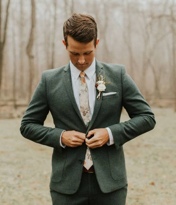 Groom wedding suit Koh Samui