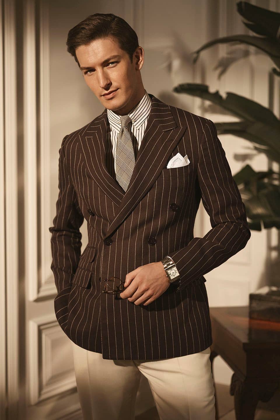 Light gray suit Koh Samui